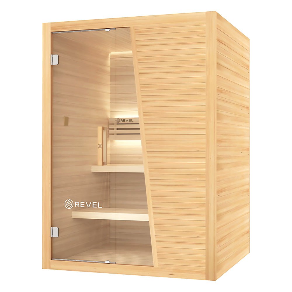 Authentic Finnish 3-Person Sauna - Revel Recovery Tampere - Perfect for Home Relaxation & Wellness Retreats