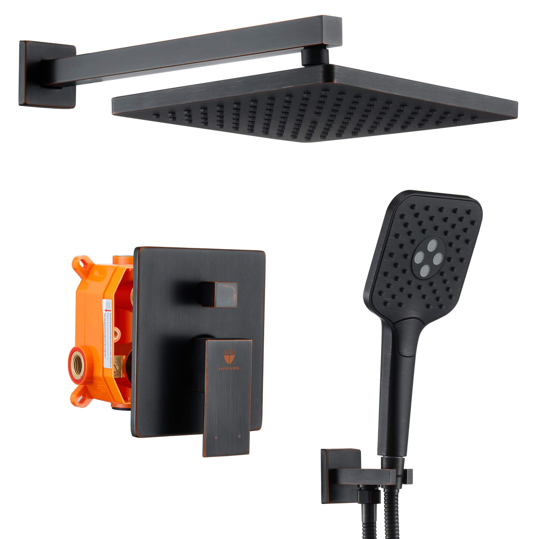 Wall Mounted Shower Faucet Set - 8