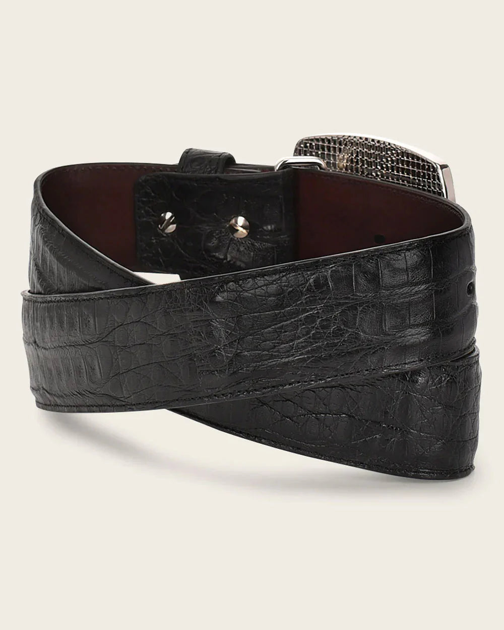 CV499FC Men's Cuadra Black Western Fashion Fuscus Belt - Stylish Cowboy Accessory for Rodeo, Ranch & Casual Wear