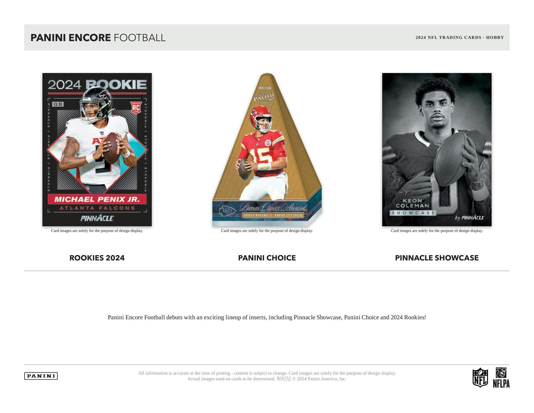 2024 Panini Encore Football Hobby Box - 12 Packs with Autograph & Memorabilia Cards - NFL Trading Cards Collection for Collectors & Fans - Perfect for Gifts, Investments & Fantasy Football