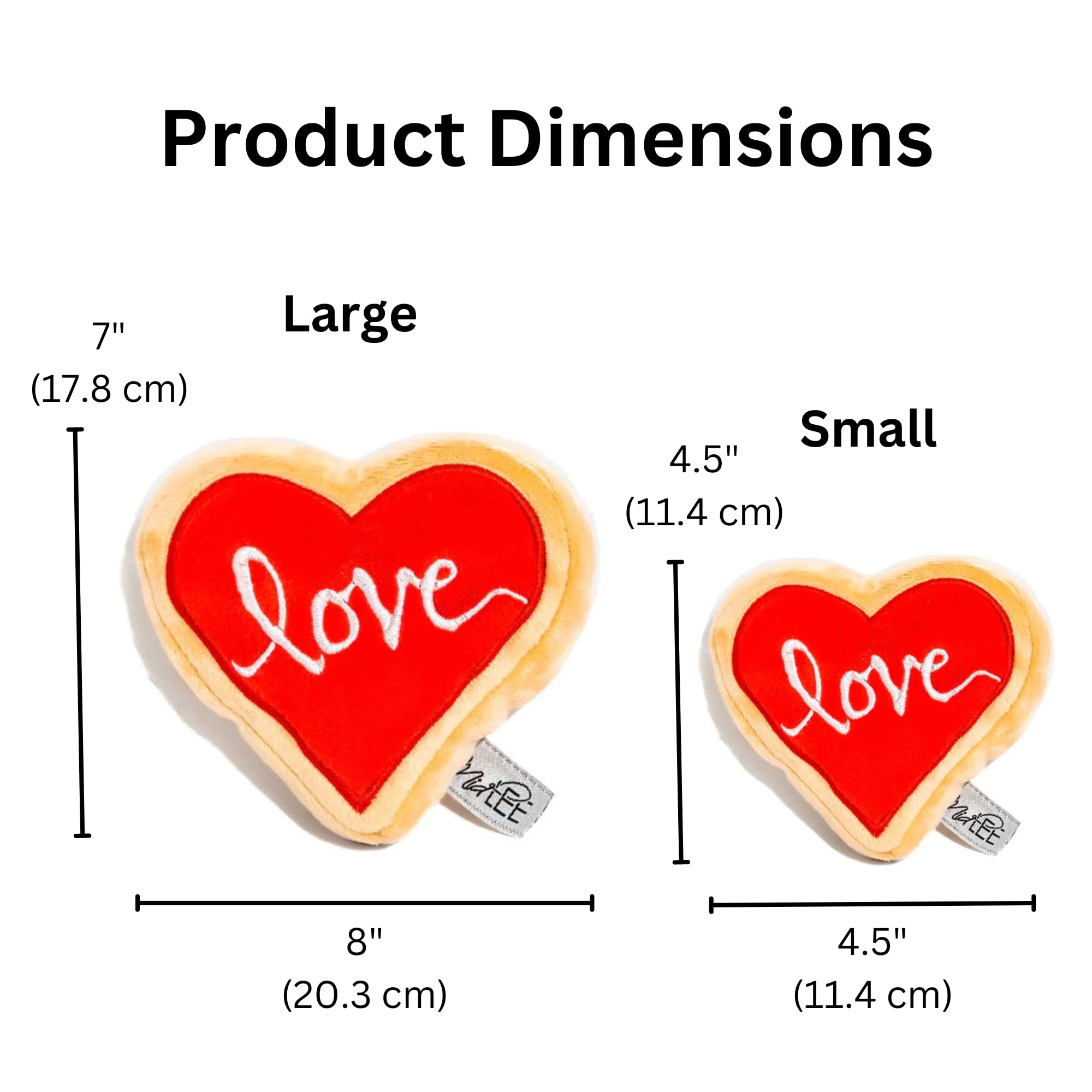 Midlee Red Heart Love Sugar Cookies - Large 12-Pack | Valentine's Day, Anniversary & Wedding Sweet Treats | Perfect for Gifts, Parties & Romantic Celebrations