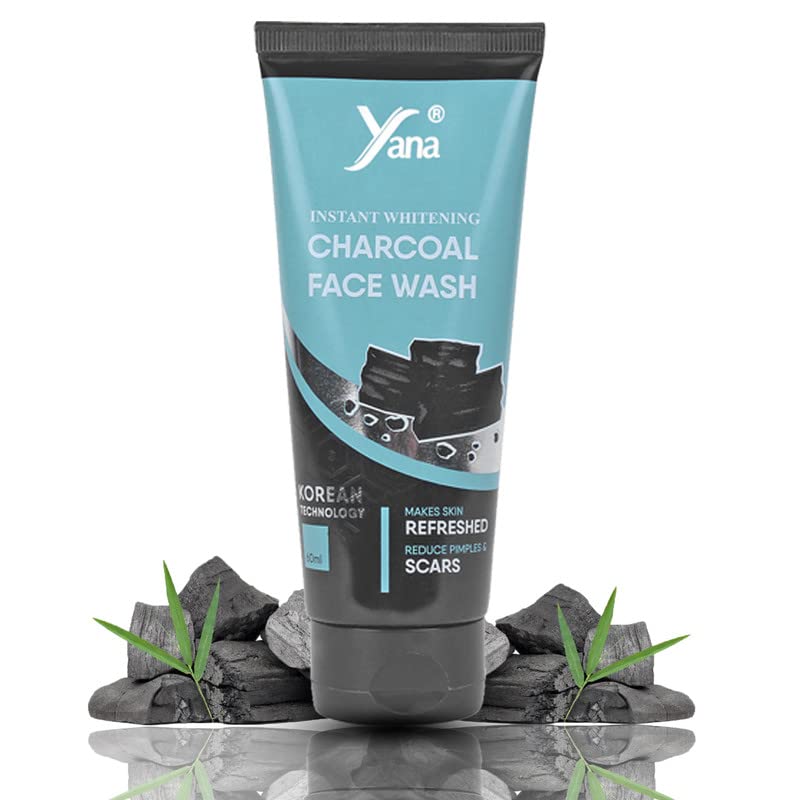 Best Acne-Fighting Charcoal Face Wash for Women - Deep Cleansing & Oil Control for Clear Skin - Perfect for Daily Skincare Routine & Sensitive Skin Care