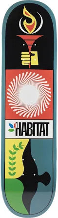 Habitat Torch Deck 8.25 - Premium Skateboard Deck for Street & Park Riding | Durable 8.25