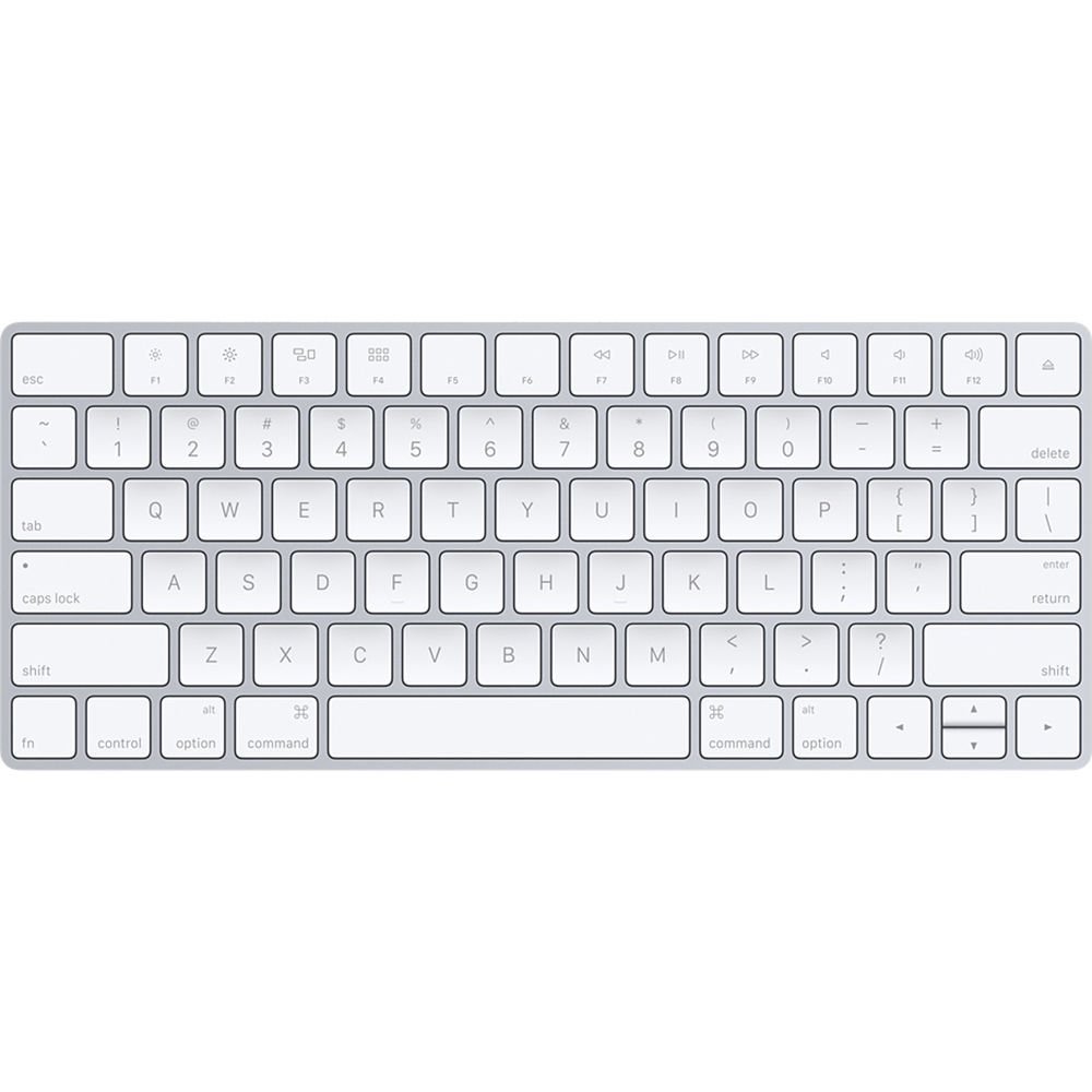 Apple Magic Keyboard 2 (Wireless) - Silver - QWERTY English Layout - Renewed - Premium Wireless Keyboard for Mac, iPad & iPhone - Perfect for Home Office, Work & Creative Projects