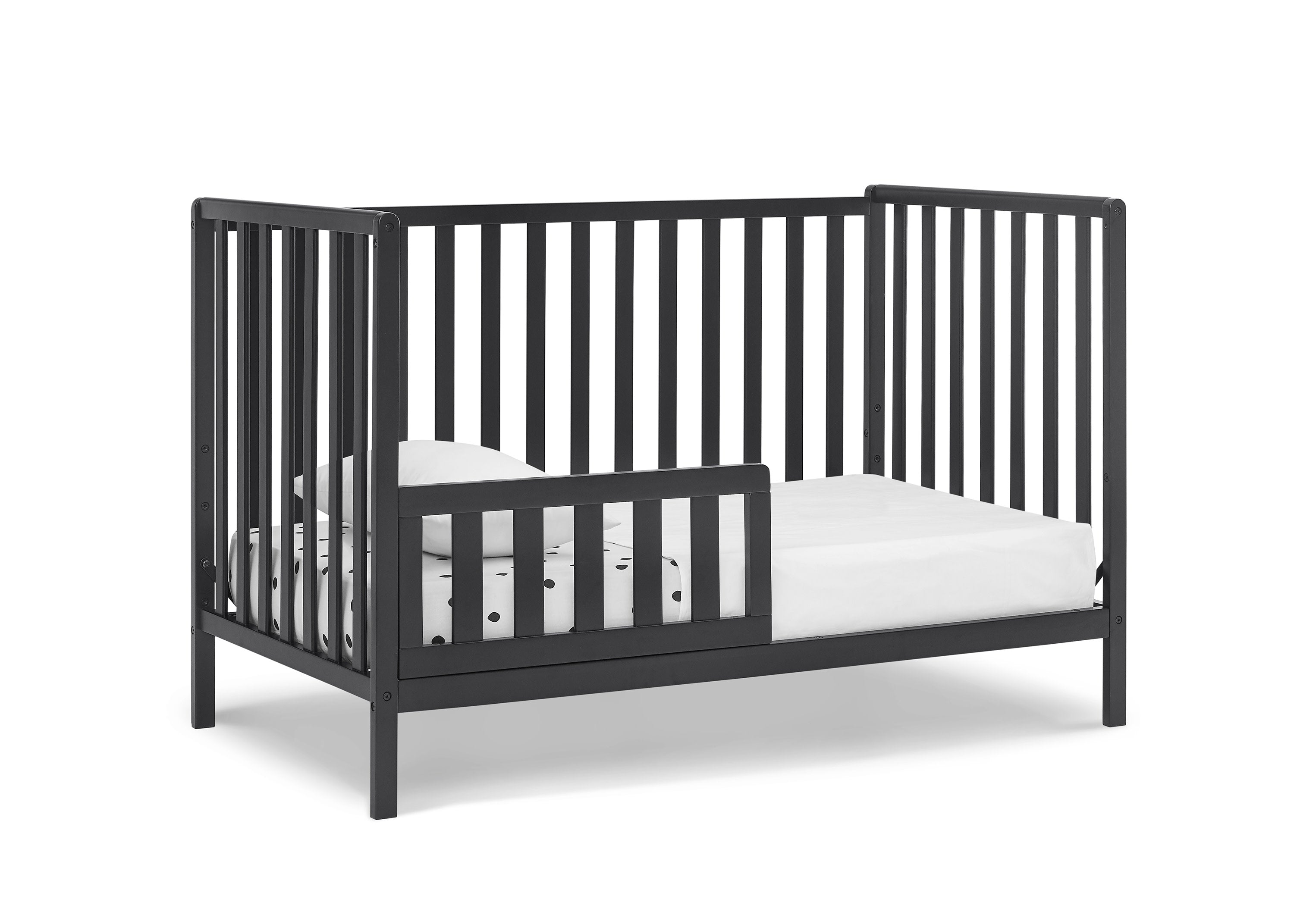 Heartland 4-in-1 Convertible Baby Crib - Toddler Bed, Daybed & Full-Size Bed - Safe Nursery Furniture for Newborn to Adult - Perfect for Baby Rooms, Daycare Centers & Guest Bedrooms