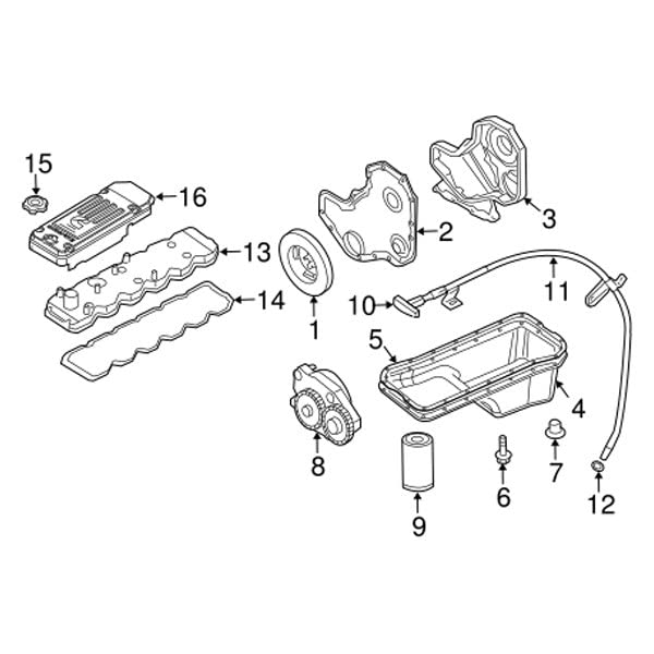Mopar 05086954AA Valve Cover Gasket - High-Performance Engine Seal for Dodge, Jeep, Chrysler Vehicles - Perfect for Engine Repair & Maintenance