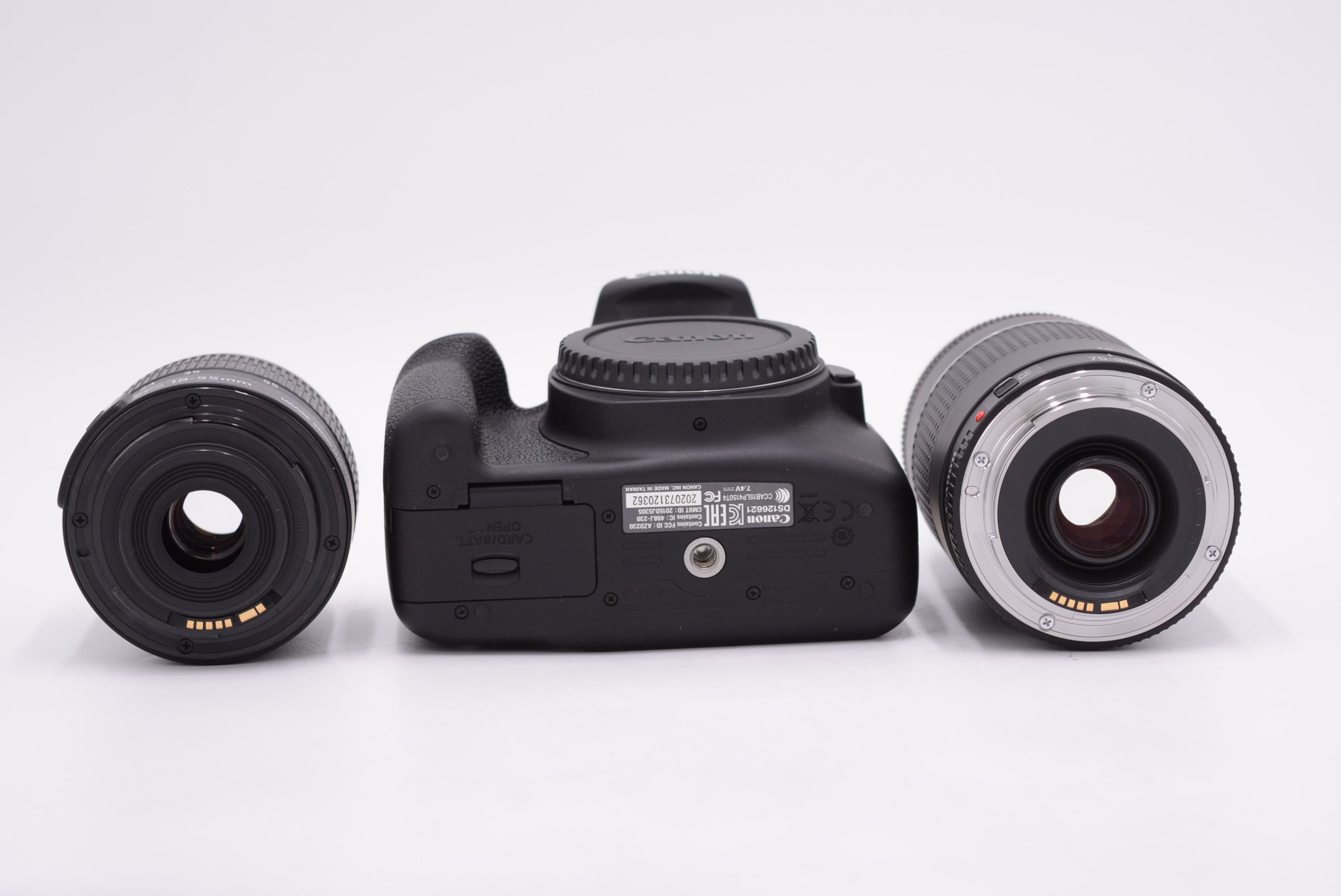 Canon EOS Rebel T6 DSLR Camera with 18-55mm & 75-300mm Dual Lens Kit - Used - Perfect for Photography Enthusiasts, Travel & Portrait Shooting