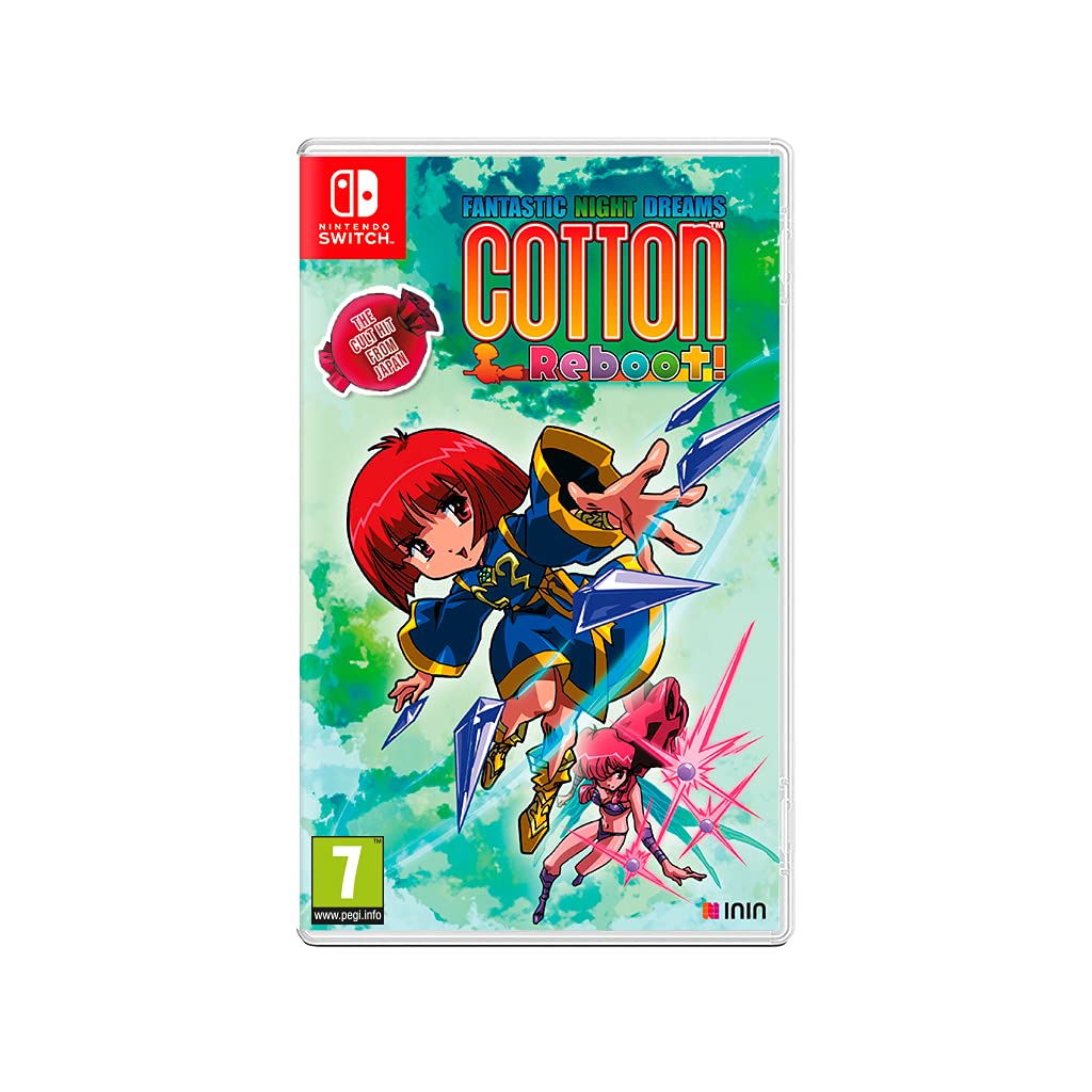Nintendo Switch Cotton Reboot Game - Classic Shoot 'Em Up Revival | Perfect for Retro Gaming Enthusiasts & Arcade Fans