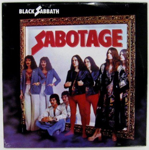BLACK SABBATH - SABOTAGE Vinyl LP Record (UK Import) - Heavy Metal Music for Collectors & Audiophiles - Perfect for Home Listening & Music Collections