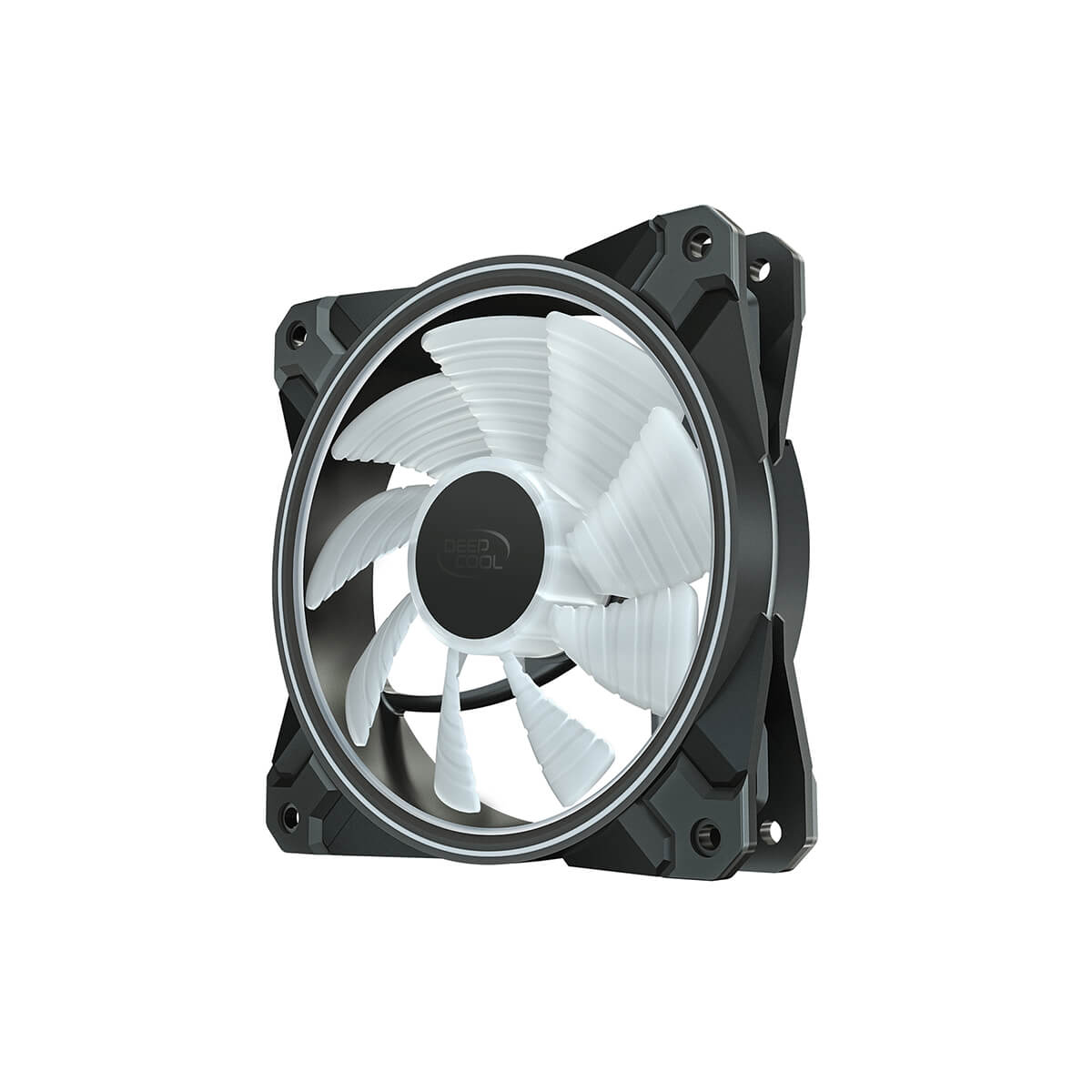 Deepcool CF120 Plus 120mm RGB PC Cooling Fans - 3 Pack with PWM Control & Vibrant Lighting | Perfect for Gaming Rigs, PC Cases & Liquid Cooling Systems