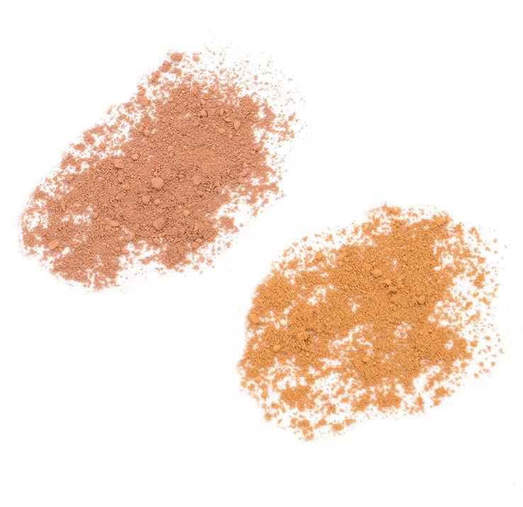 Mineral Makeup Starter Kit - Warm Mini | Natural Vegan Foundation & Blush Set | Perfect for Everyday Wear & Travel