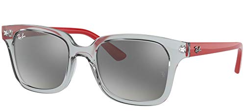 Transparent Grey/Grey Mirrored Silver