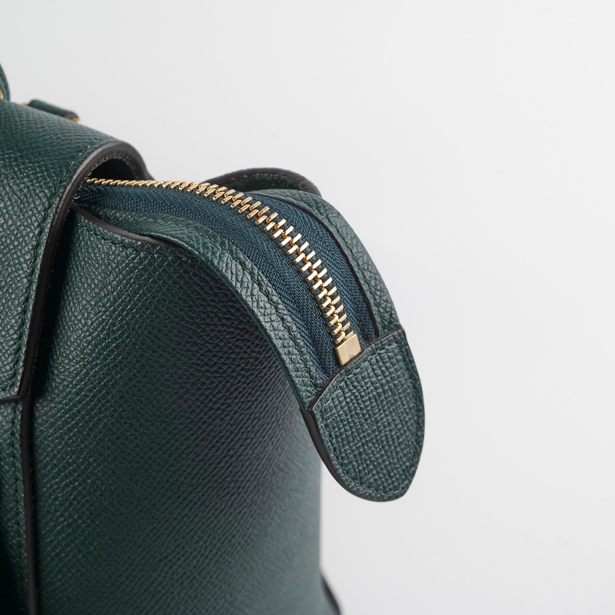 Celine Micro Dark Green Belt Bag for Women - Stylish Crossbody Shoulder Bag - Perfect for Travel, Shopping & Everyday Use