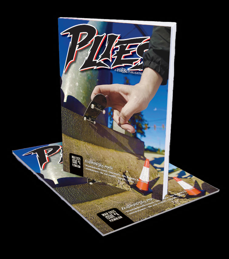 PLIES Fingerboard Magazine 2025 Issue #4 - Premium Skateboard Miniature Collectible for Fingerboarding Enthusiasts | Perfect for Collectors, Skaters & Home Decor