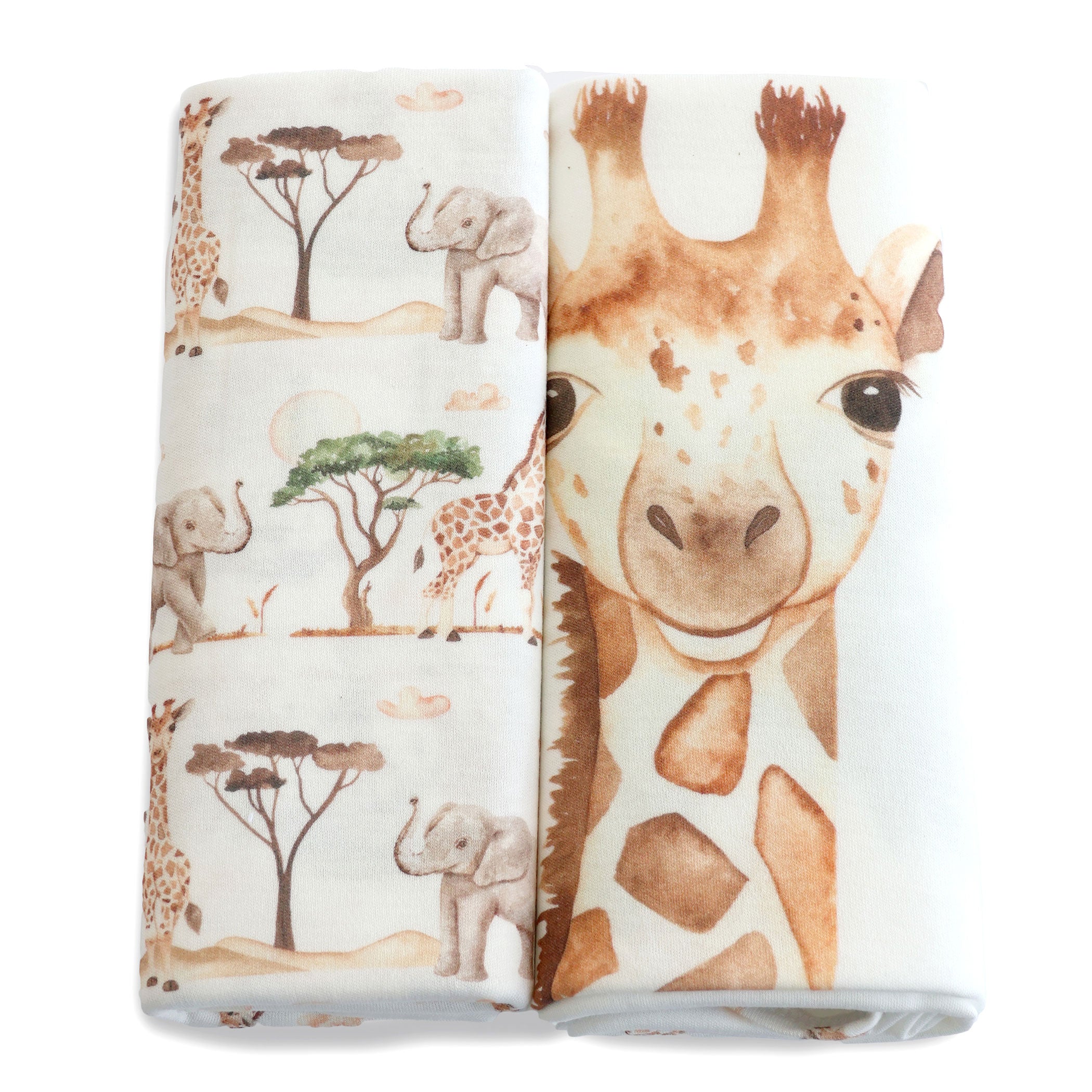 Adventure Bamboo 2-Pack Jersey Wraps - Soft & Breathable for Sports, Yoga & Outdoor Activities