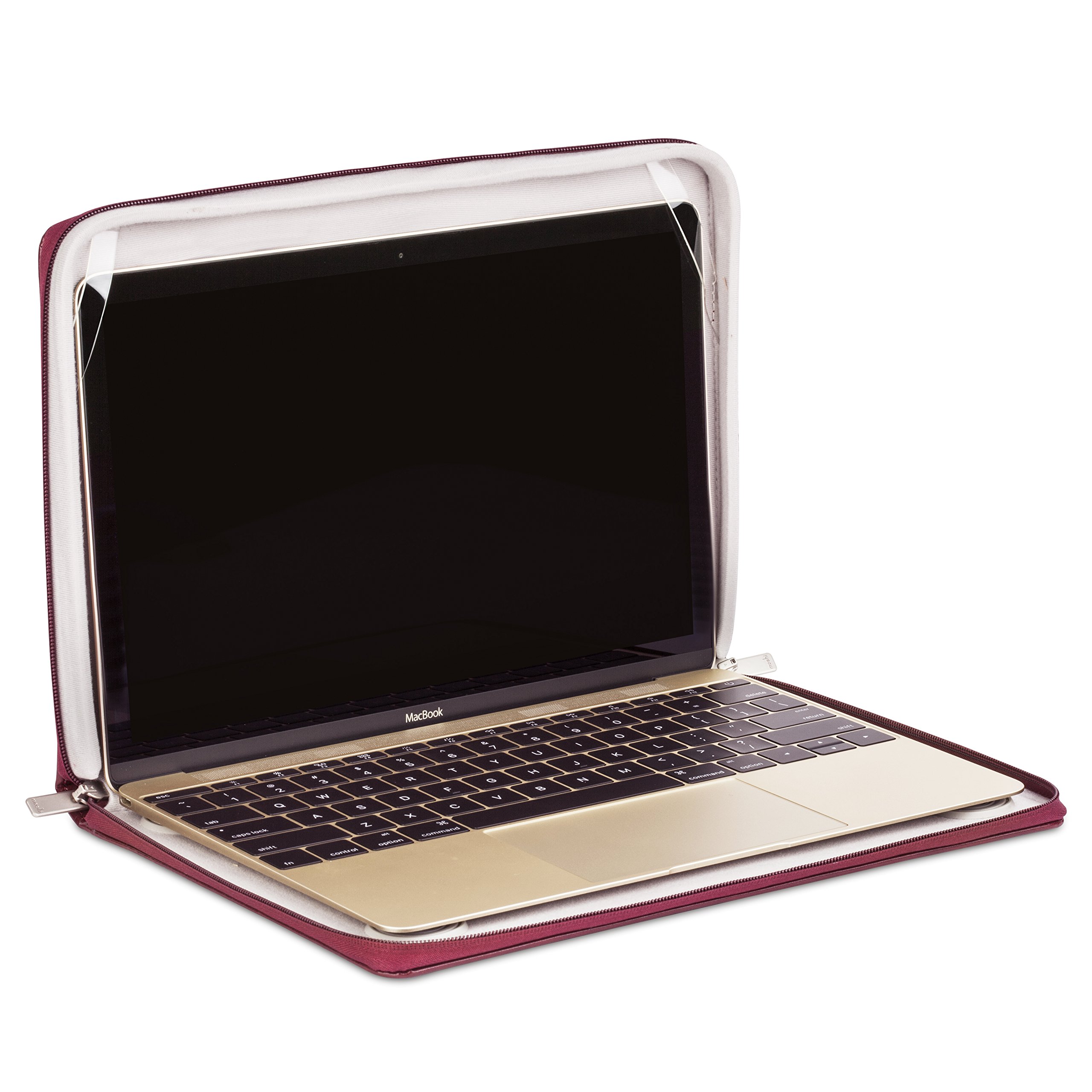 Premium Moshi Codex Vegan Leather Laptop Sleeve for MacBook 12