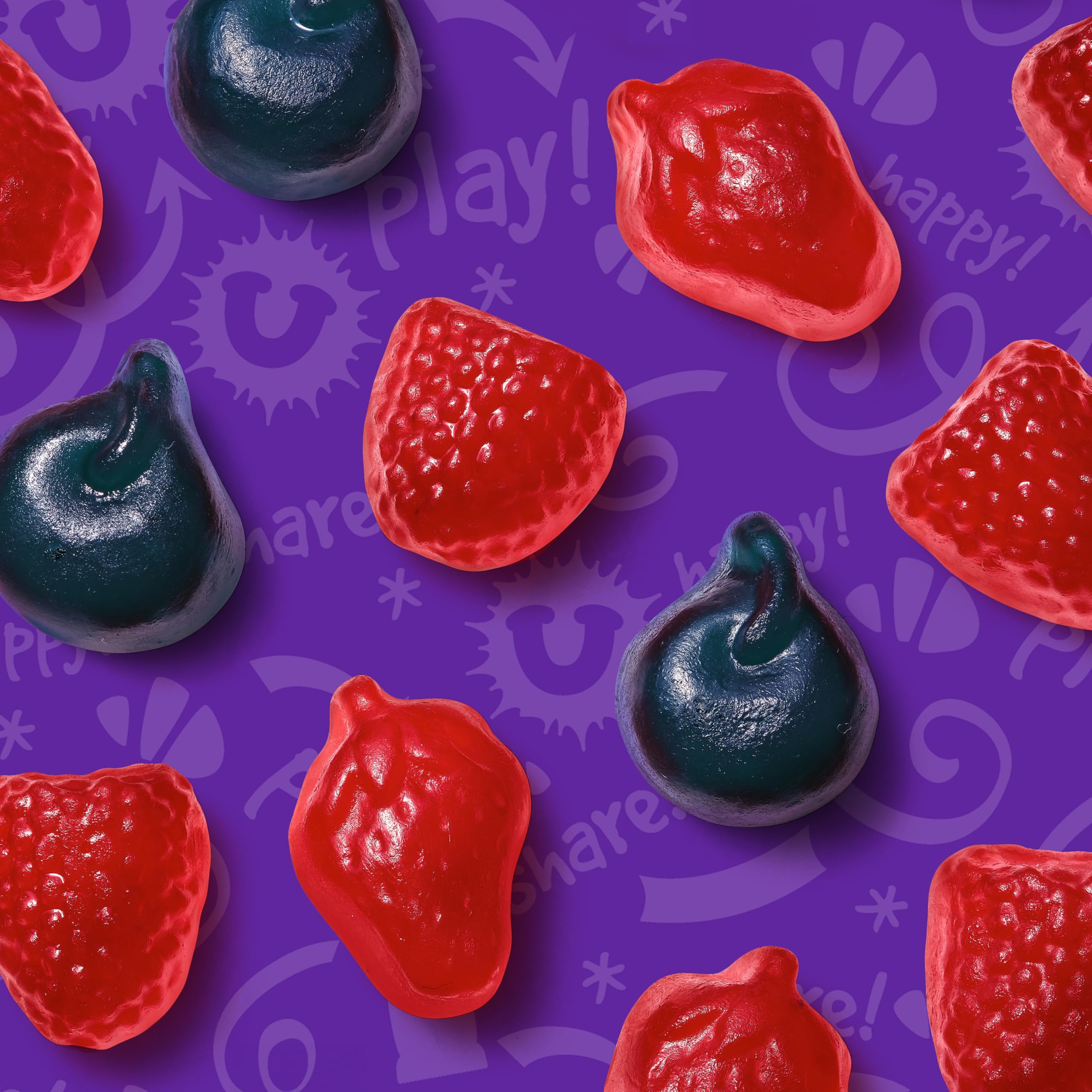 Funables Mixed Berry Flavored Fruity Snacks - 0.8 oz (22 Count) | Healthy Kids Snacks for Lunch Box, School, Parties & On-the-Go