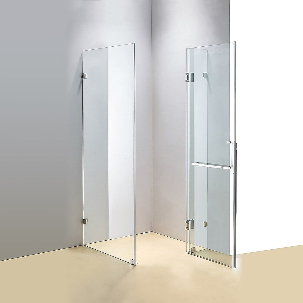 Frameless 10mm Glass Shower Screen 1000x1000mm - Modern Bathroom Enclosure by Della Francesca | Perfect for Walk-in Showers & Spa-Like Bathroom Upgrades