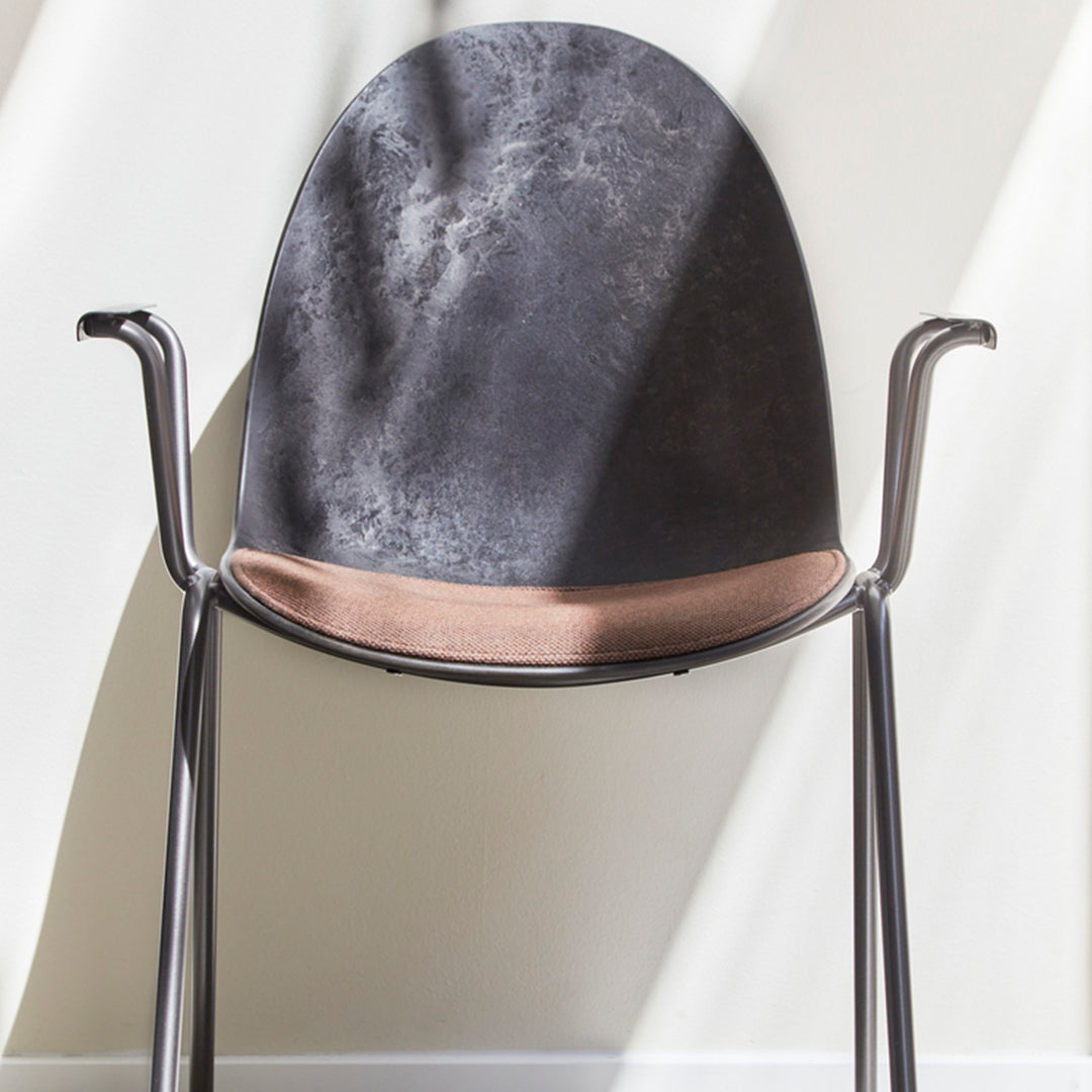 Eternity Dining Armchair - Upholstered Seat for Comfortable Dining & Kitchen - Perfect for Home, Restaurant, and Office Use