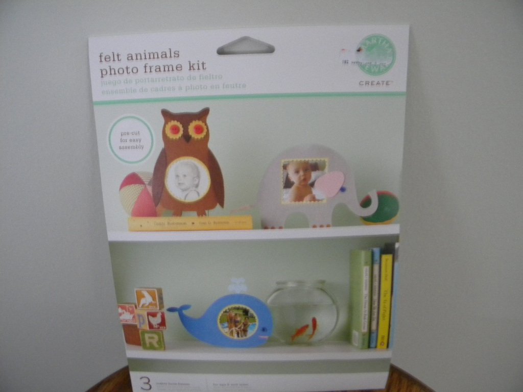 Felt Animal Photo Frame Kit - DIY Craft for Kids & Home Decor