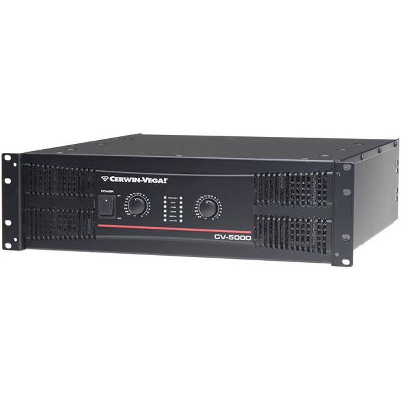 Cerwin Vega CV 5000 High Performance Professional Power Amplifier - 2000W RMS, 4-Channel, DJ & Live Sound System for Concerts, Clubs & Home Theater