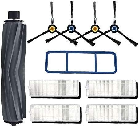**Replacement Side Brush & HEPA Filter Kit for Cecotec Conga Excellence 1090 Robot Vacuum – Compatible Accessories, Cleaning Parts for Home, Office & Pet Hair**