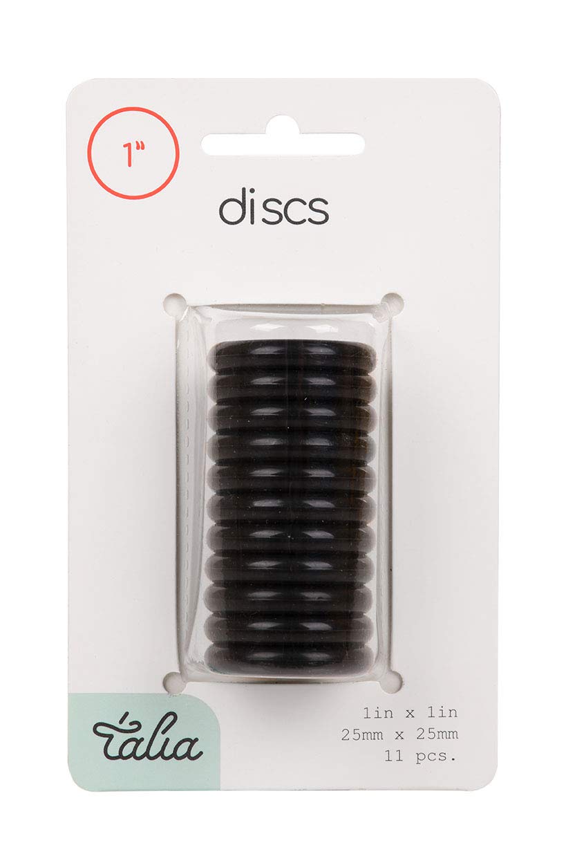 Talia Discbound Notebook Cover and Disc Set - 3-Pack Letter Size (Black, Blue, Gray) for Office, School & Planner Organization