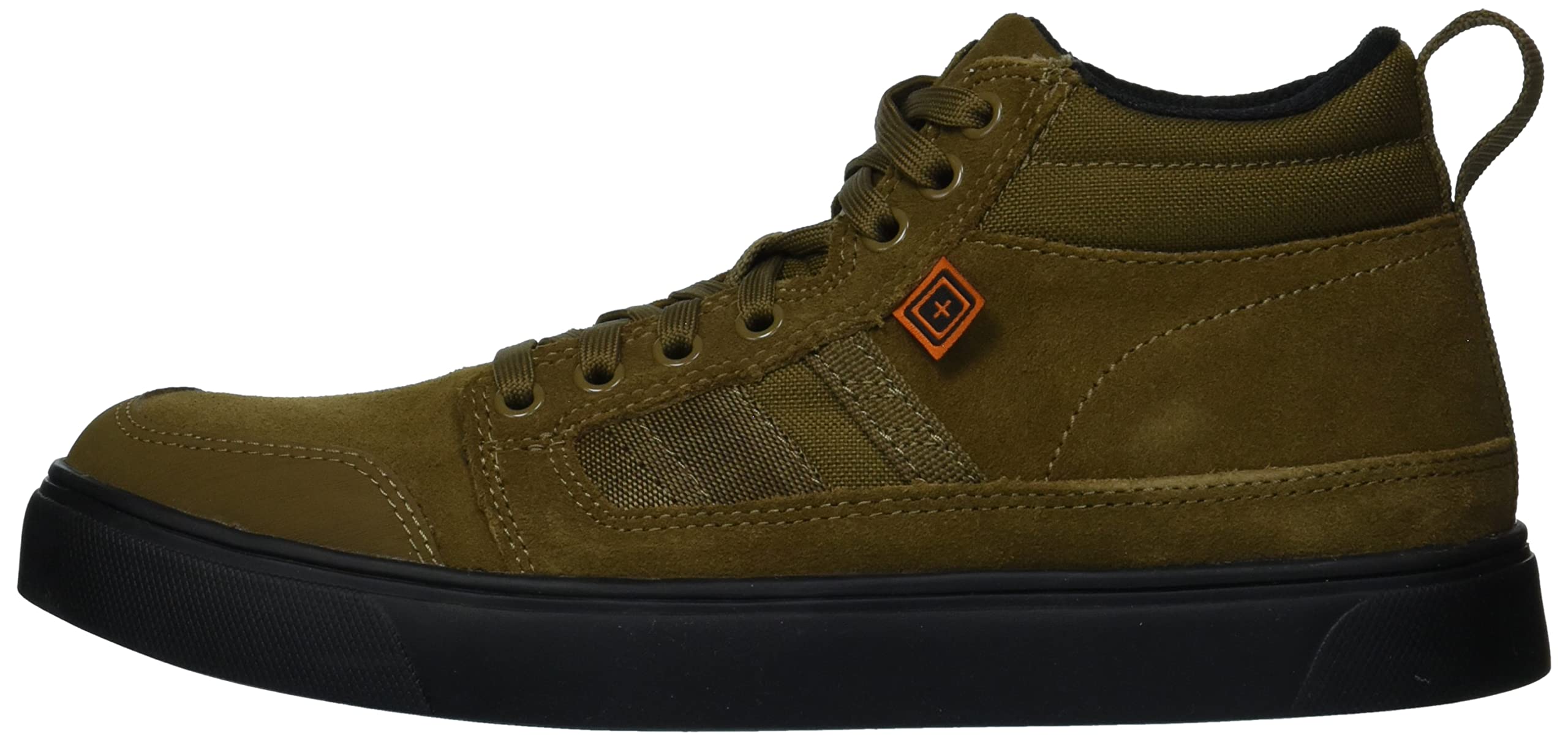 5.11 Tactical Men's Norris Sneaker - Lightweight, Durable & Comfortable Military Boots for Outdoor, Hiking & Work - Black