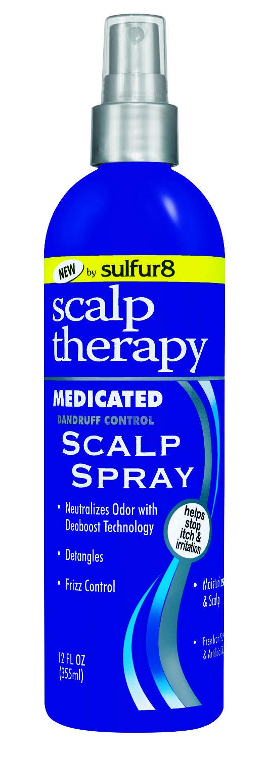 Scalp Therapy Spray for Dry Itchy Scalp - Hydrating & Soothing Scalp Treatment (Pack of 2) - Perfect for Dandruff Relief & Hair Growth Care at Home or Salon