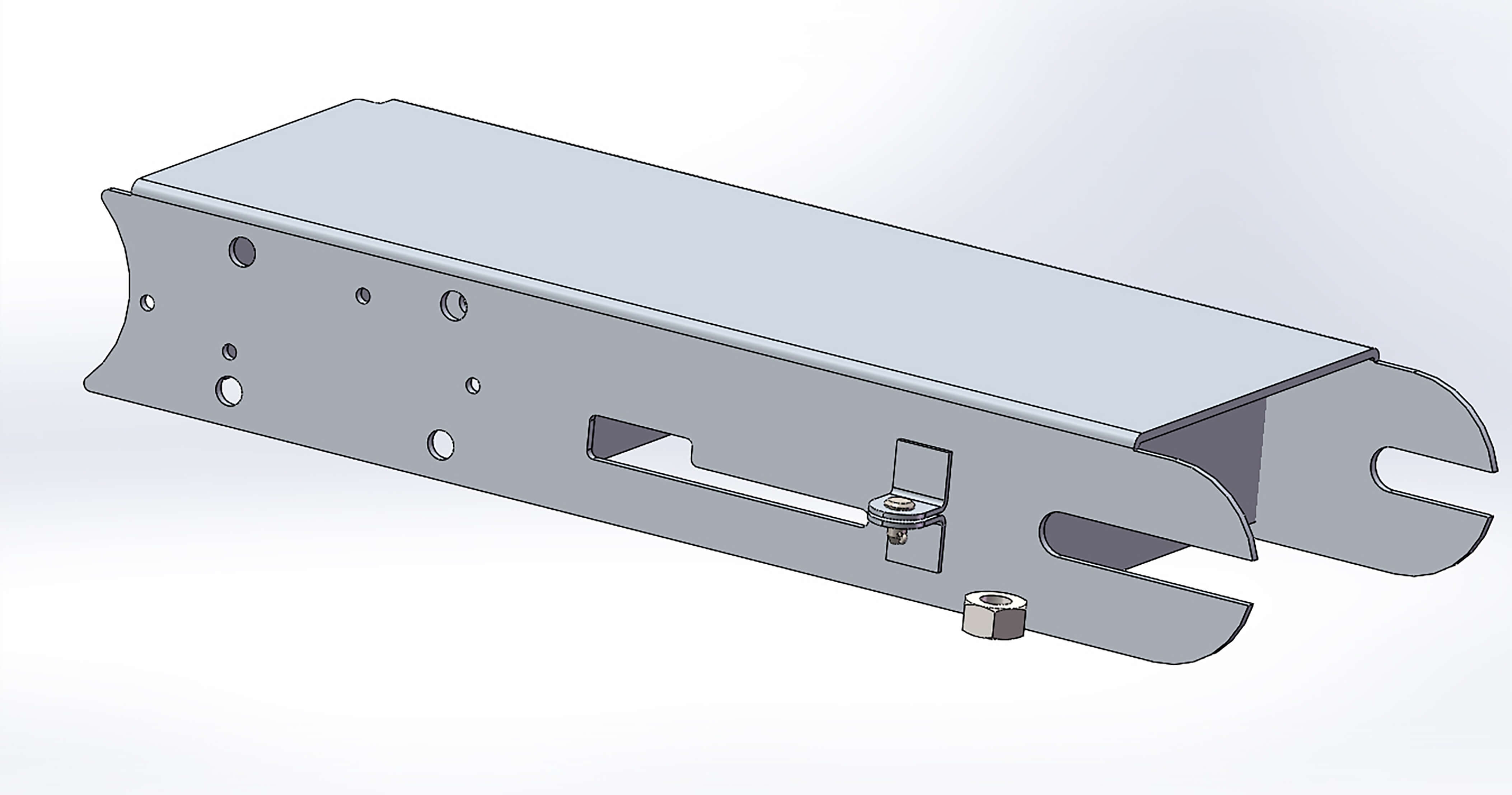 BD4801 40 Support Assembly - Heavy Duty Bracket for Industrial Equipment & Machinery - Perfect for Construction, Automotive, and Manufacturing Applications