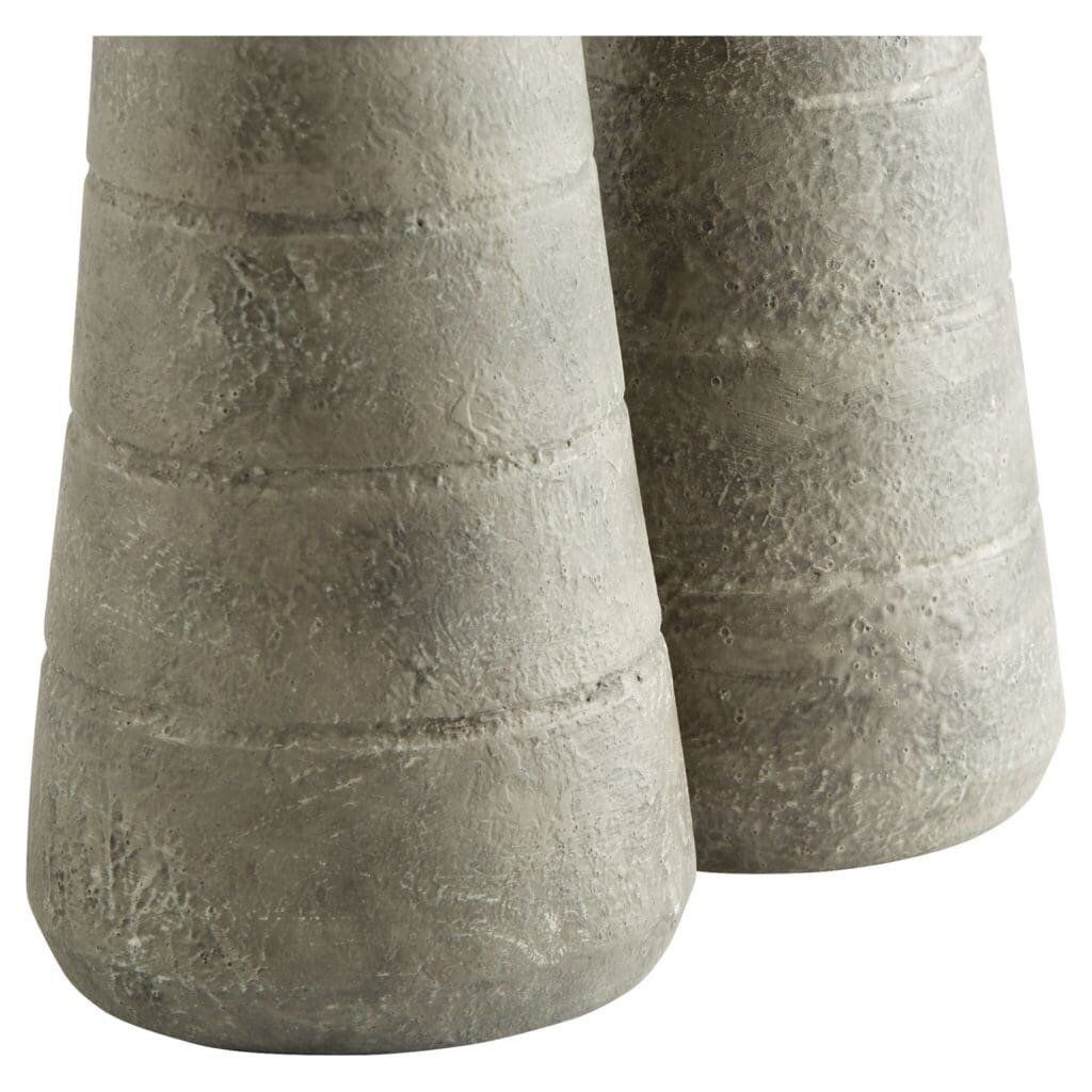 Cyan Design 11579 Thera Vase - Large Grey Ceramic Vase for Home Decor, Living Room Centerpiece, Wedding & Event Floral Arrangements