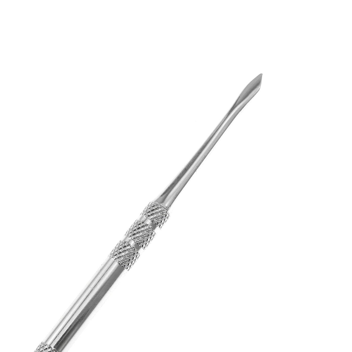 Premium Maxmoral Silver Stainless Steel Spoons - Elegant Glass Accessories & Carving Tools for Cocktail Mixing, Barware, Kitchen Decor & DIY Crafts