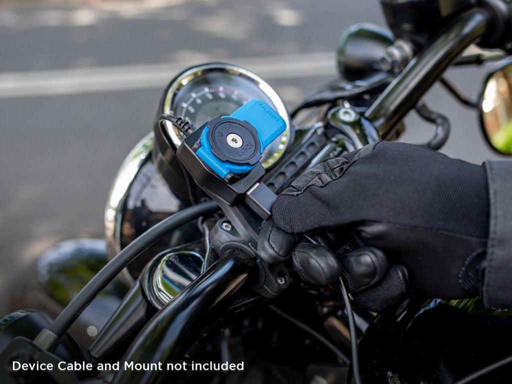 Quad Lock 360° Rotatable USB Charger - Fast Charging Accessory for Smartphones & Devices - Perfect for Cars, Bikes & Travel