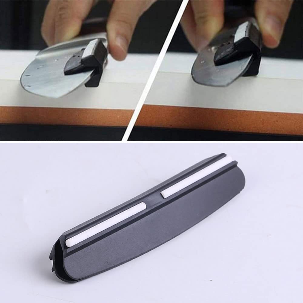 XINAZZIT 2-Piece Knife Sharpener Guide Set - Professional Whetstone Angle Guide for Kitchen & Outdoor Knives | Perfect for Home Chefs & Camping Enthusiasts