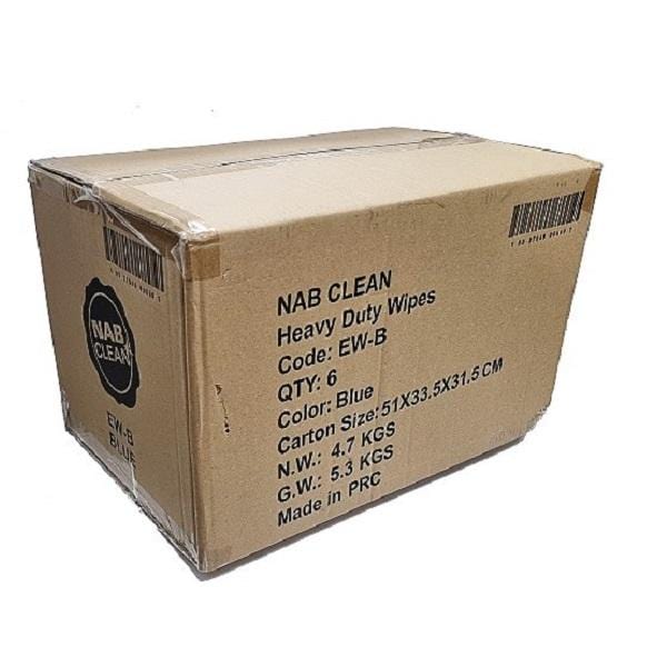 NAB Heavy Duty Multi-Purpose Cleaning Wipes - 90 Perforated Sheets per Roll | Ideal for Kitchen, Bathroom, Garage & Workshop Cleaning