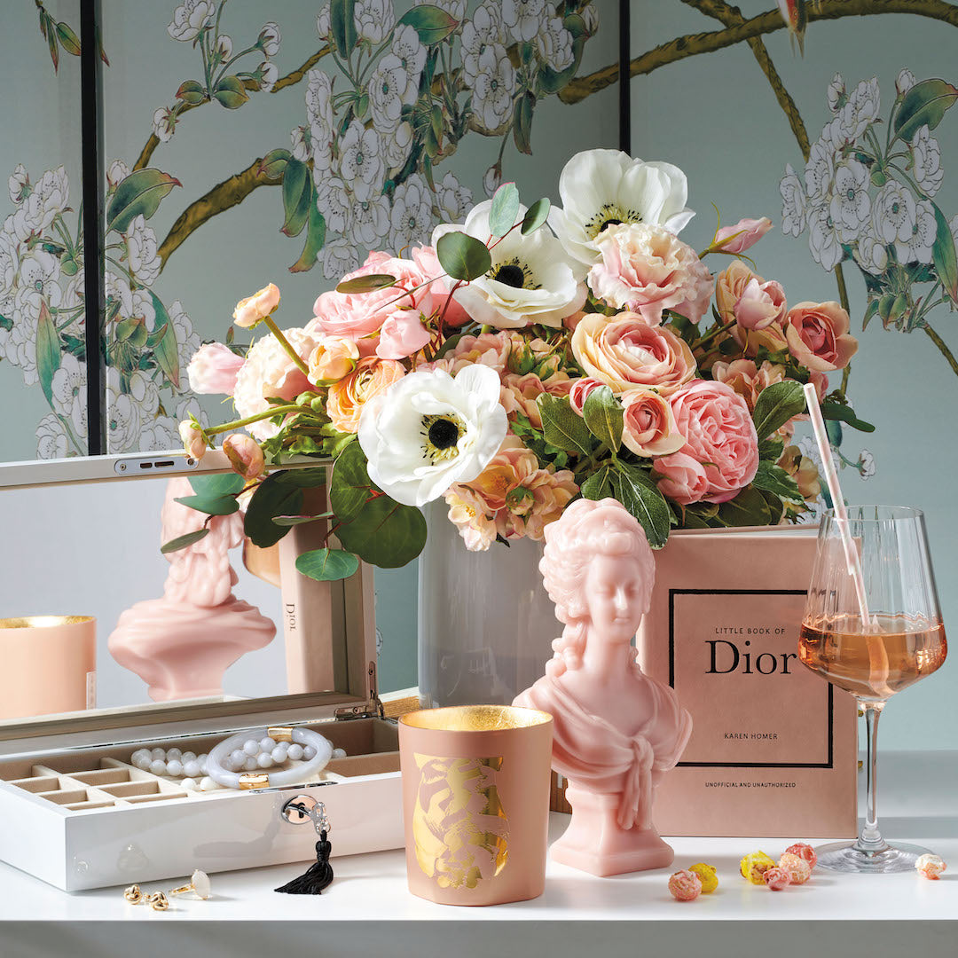Lush Sunrise Florals - Fresh & Vibrant Artificial Flowers for Home Decor, Wedding Centerpieces, and Party Arrangements | Perfect for Living Room, Bedroom, and Event Styling