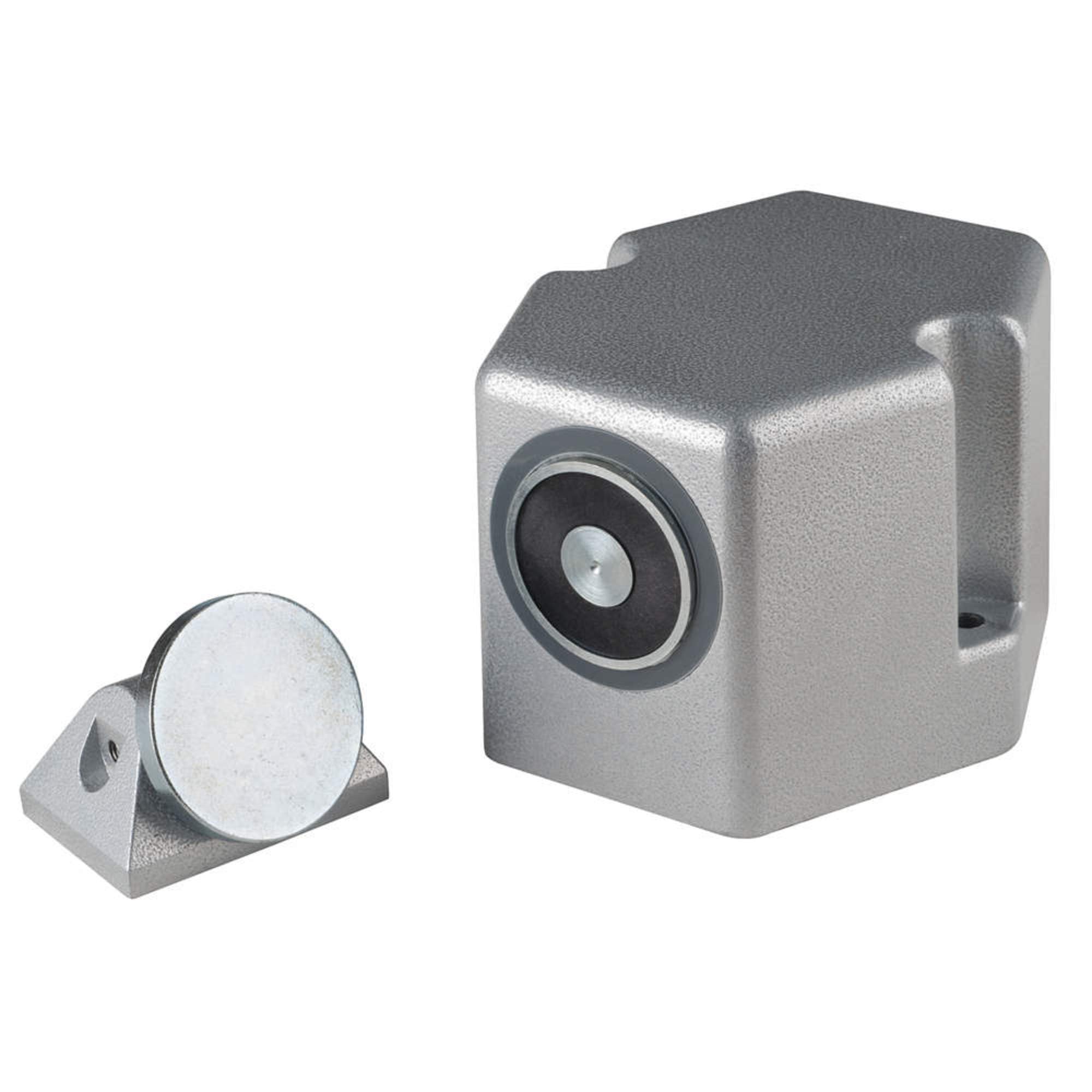 Electromagnetic Door Holder - 4-13/16 Inch Heavy Duty Commercial Door Stopper for Office, School & Hospital Use