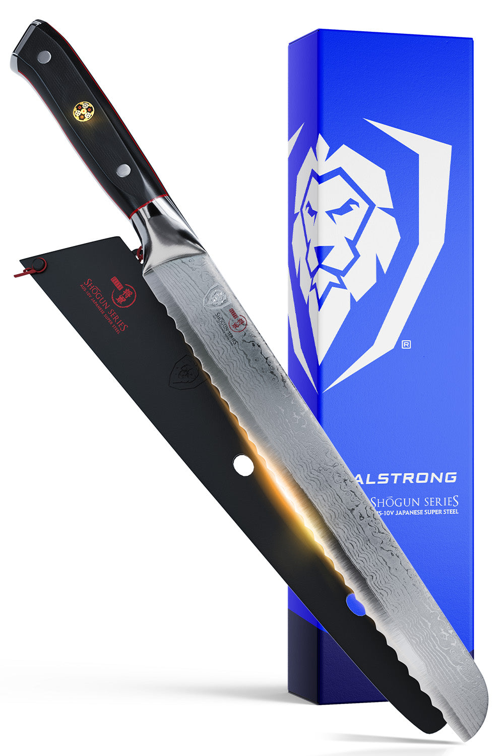 Dalstrong Shogun Series ELITE 10.25-inch Bread Knife - Ultra Sharp German Steel Blade for Slicing Bread, Cakes & Pastries | Perfect for Bakeries, Restaurants & Home Kitchens