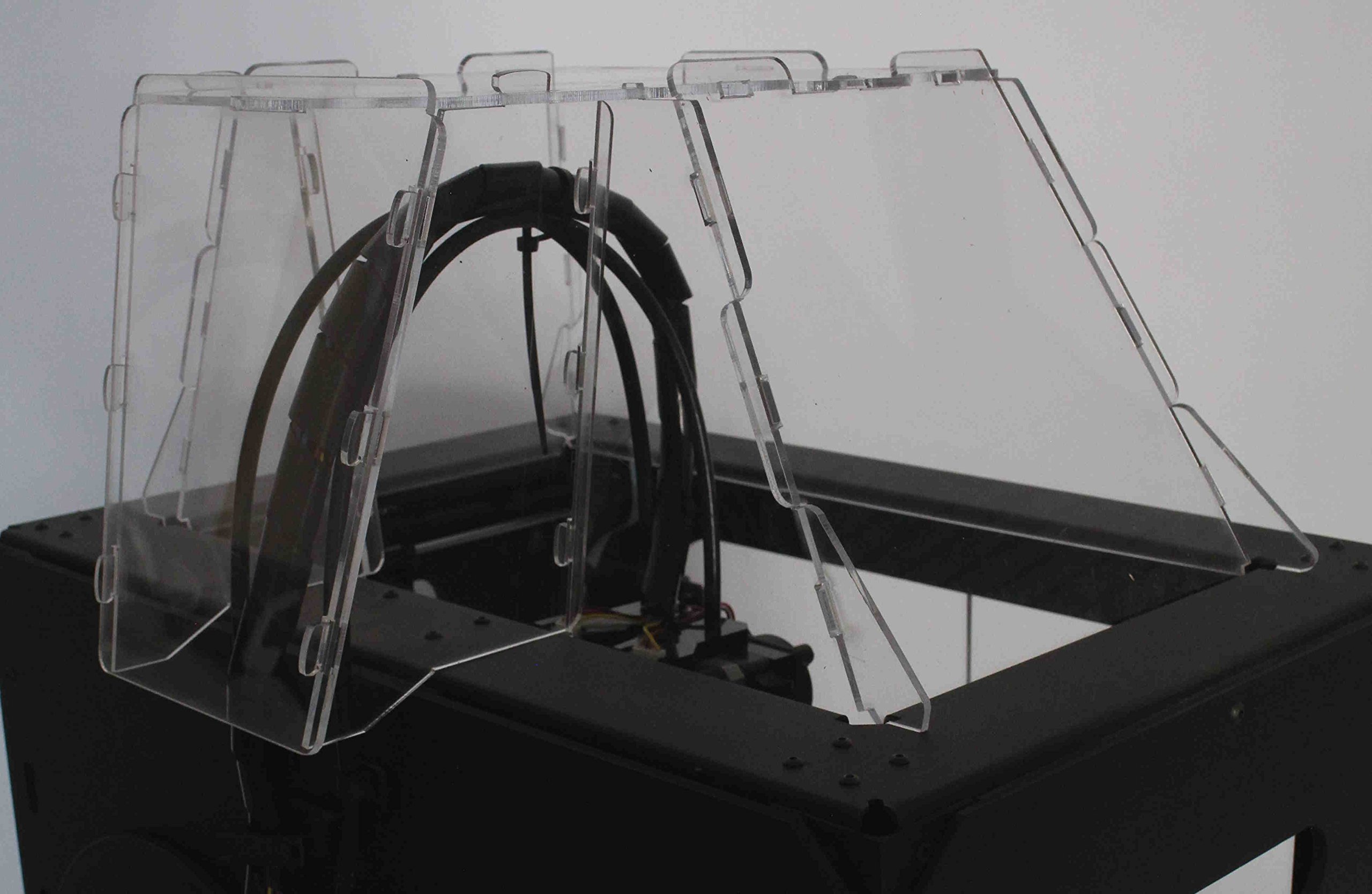 Makerbot Replicator 2/2X 3D Printer Enclosure - Protective Case for Temperature Control & Noise Reduction | Perfect for Home, Office & Workshop 3D Printing Projects