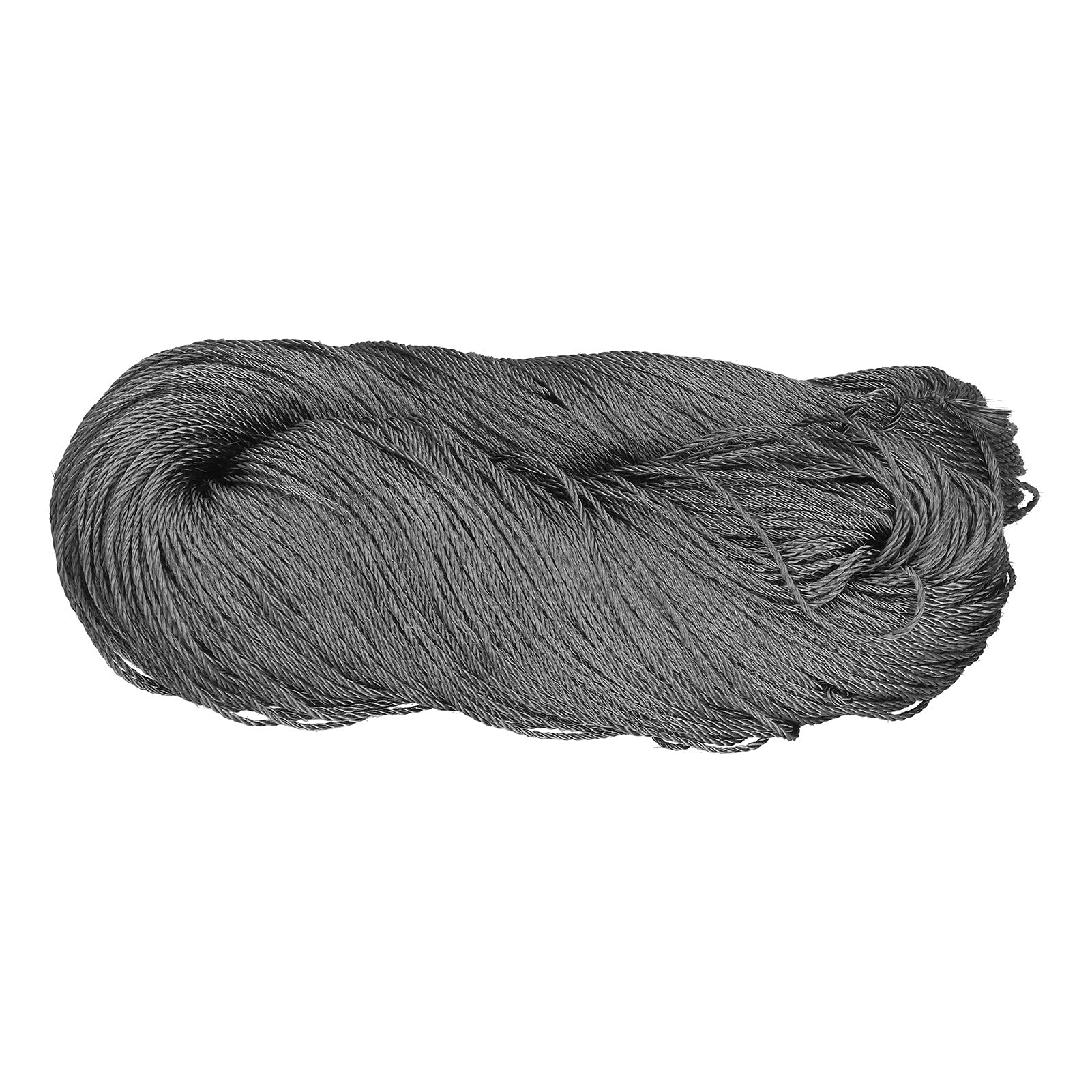 High Strength Flexible Carbon Fiber Rope - 5mm Diameter Graphite Rope with Smooth Heat-Resistant Exterior for Negative Ion Conductive Electrodes | Ideal for High-Temperature Sewing, DIY Projects & Industrial Applications