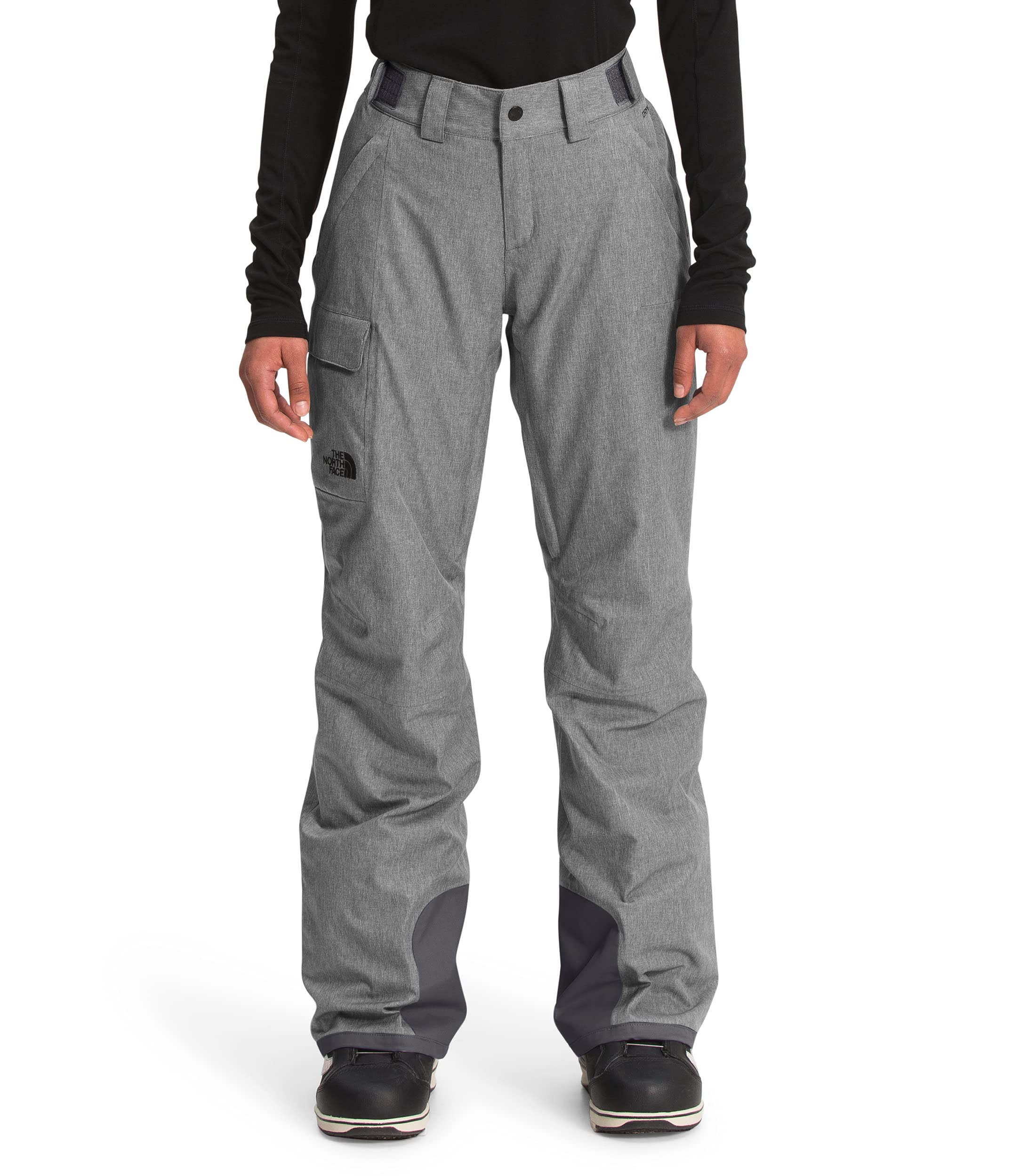 The North Face Freedom Insulated Pants for Men - Medium Grey Heather (Size MD) | Waterproof Winter Hiking Pants for Cold Weather & Outdoor Activities
