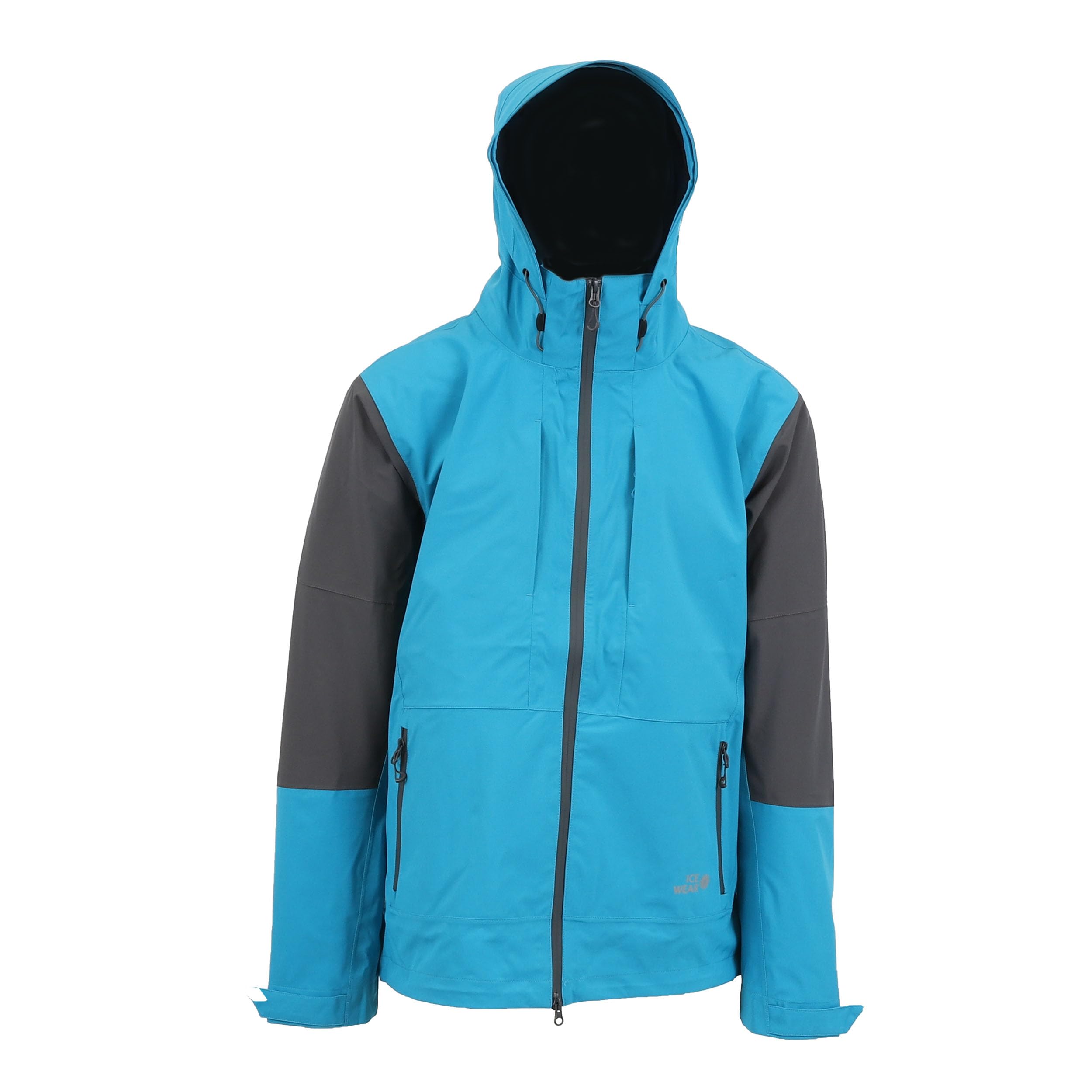 ICEWEAR Njáll 3-Layer Waterproof Windproof Hard Shell Jacket for Men - Lightweight Hiking & Outdoor Adventure Gear - Perfect for Skiing, Camping and Mountain Climbing