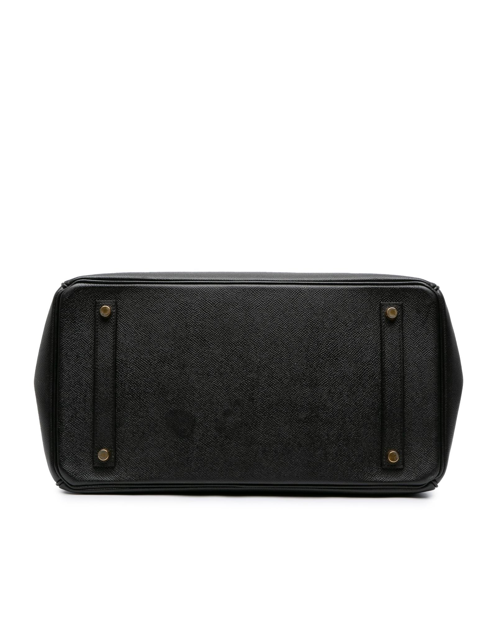 Luxury Birkin 35 Handbag in Soft Clemence Leather - Perfect for Work, Travel & Special Occasions