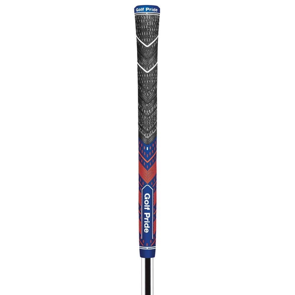 Golf Pride MCC Plus4 Midsize Golf Grips - Navy/Orange (13 Pack) | Premium Multi-Compound Golf Club Grips for Enhanced Comfort & Control | Ideal for Golfers Seeking Better Performance on the Course