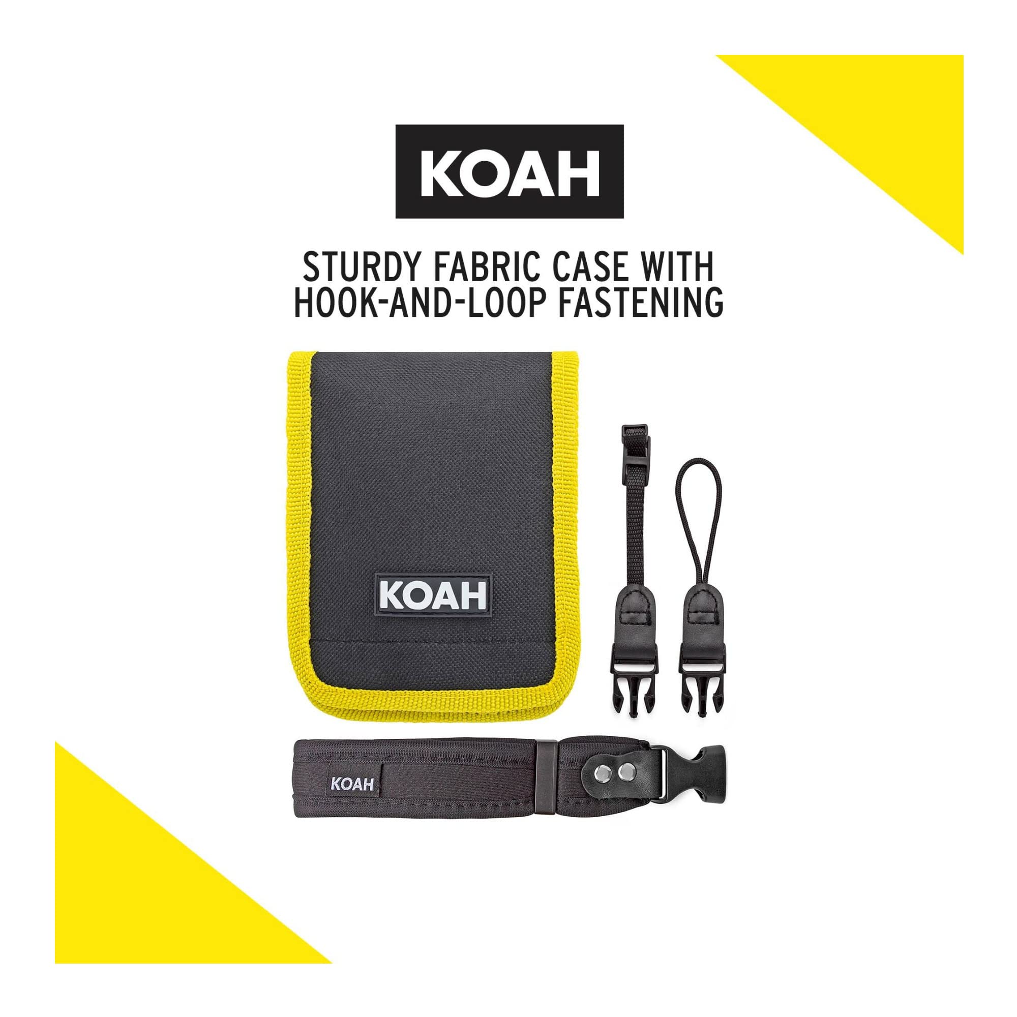 Koah Professional Camera Lens Cleaning Kit - Dust & Smudge Remover for DSLR, Mirrorless, Smartphone & Drone Lenses - Perfect for Travel, Outdoor & Studio Photography