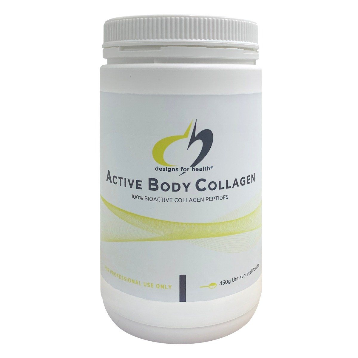 Designs For Health Active Body Collagen Powder - Grass-Fed Hydrolyzed Collagen Peptides for Skin, Hair & Joint Support - Perfect for Smoothies, Coffee & Baking Recipes