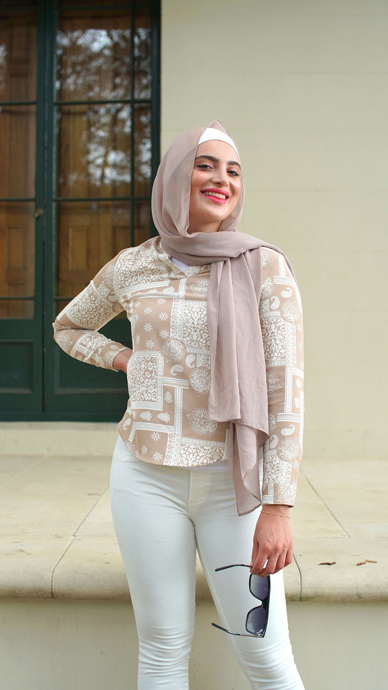 Boho Beige Print