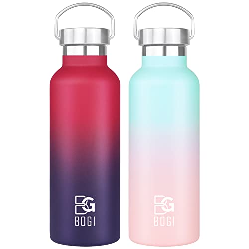 2 Pack-Dark Red +Sky Blue Pink