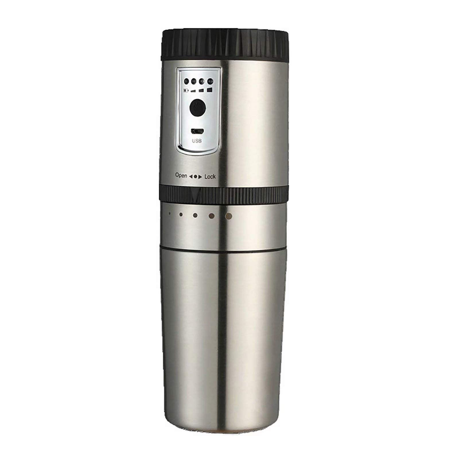 CHENSQ Portable Coffee Maker - Compact Automatic Travel Coffee Machine for Ground Coffee, Perfect for Camping, Hiking, Office & On-the-Go Use | Lightweight & Easy to Carry