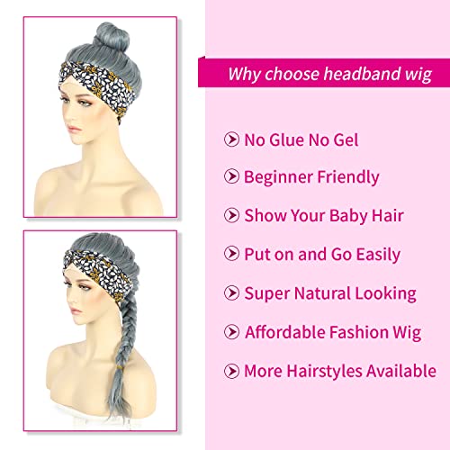 Stylish Synthetic Headband Wig for Women - Comfortable & Fashionable Hair Accessory for Cosplay, Daily Wear & Special Occasions